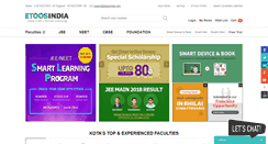 Desktop Screenshot of etoosindia.com